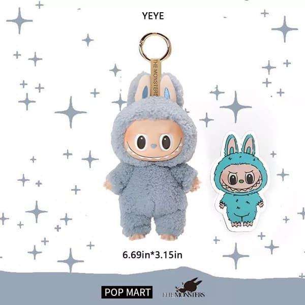 Labubu-keräilyfiguuri – Blind Box -sarja 1 (1 kpl, 17 cm, satunnainen sisältö) – POP MART