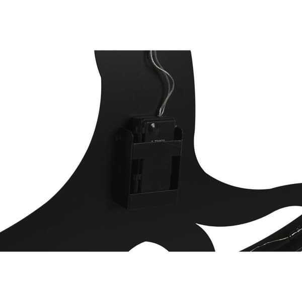 Seinäkoriste Home ESPRIT Musta Puut Cottage 99 x 2 x 99 cm