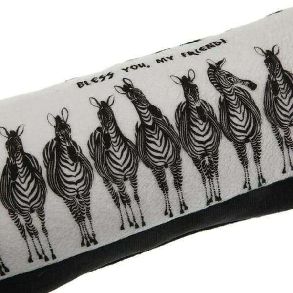 Dörrstopp Versa Textil 7 x 15 x 83 cm Zebra