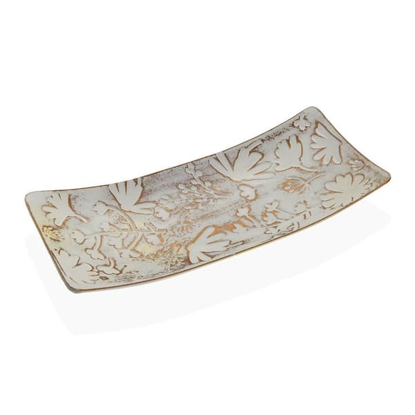 Bordsdekoration Versa Brun Virágok 16 x 4,5 x 38,5 cm