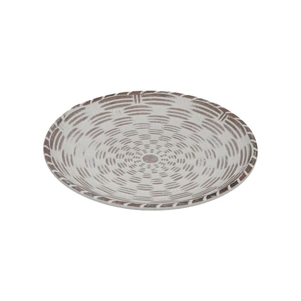 Bakke til småting Versa Hvid 20 x 2,5 x 20 cm