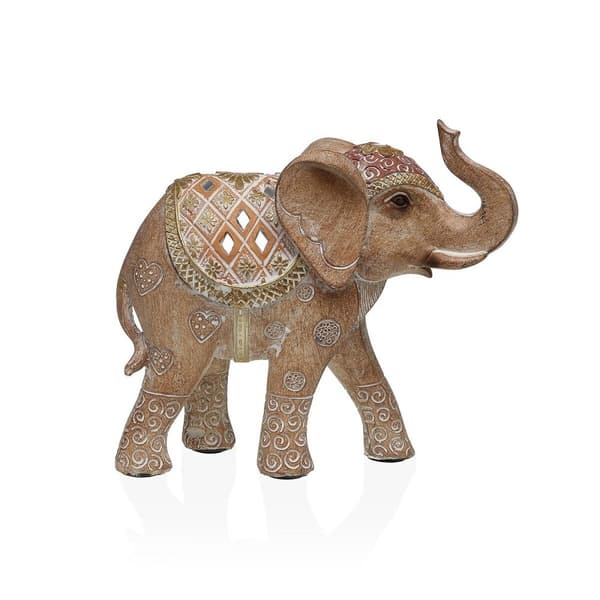 Prydnadsfigur Versa Harts Elefant 6,5 X 14,5 X 16 CM