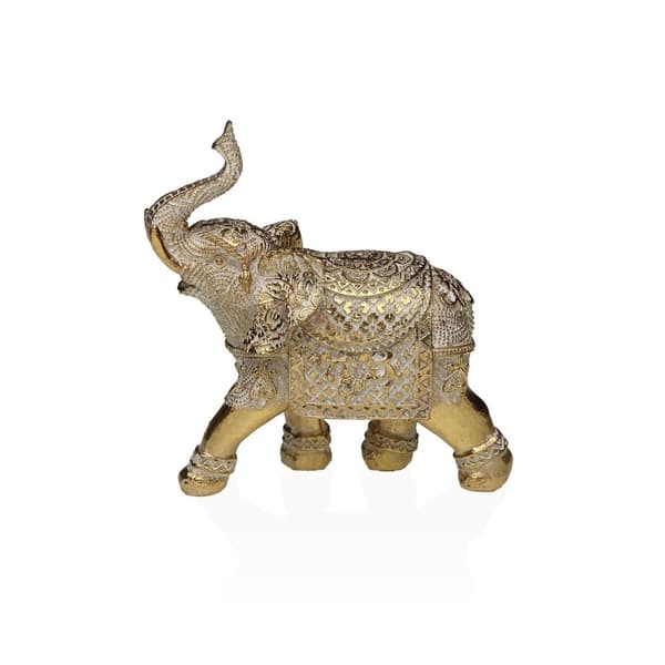 Prydnadsfigur Versa Harts Elefant 6,5 X 13,7 X 13,5 CM