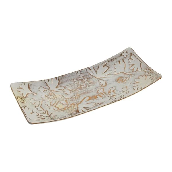 Pöytäkoriste Versa Ruskea Gėlės 16 x 4,5 x 38,5 cm