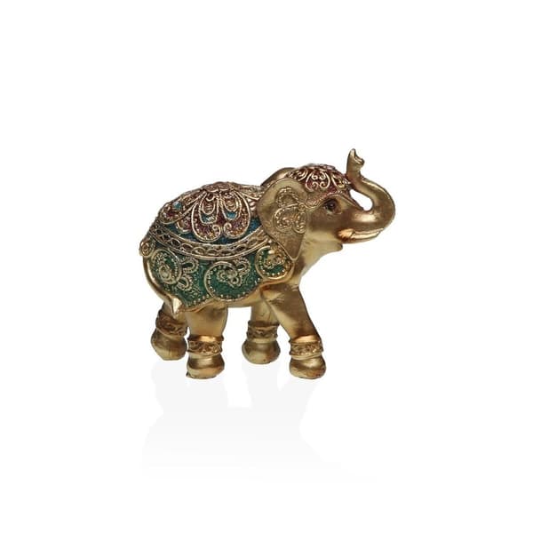 Prydnadsfigur Versa Harts Elefant 3,5 X 9 X 8 CM