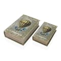 Miniatyrbillede 2 af 2: Dekorativ boks Versa Lærred Træ MDF Fugl