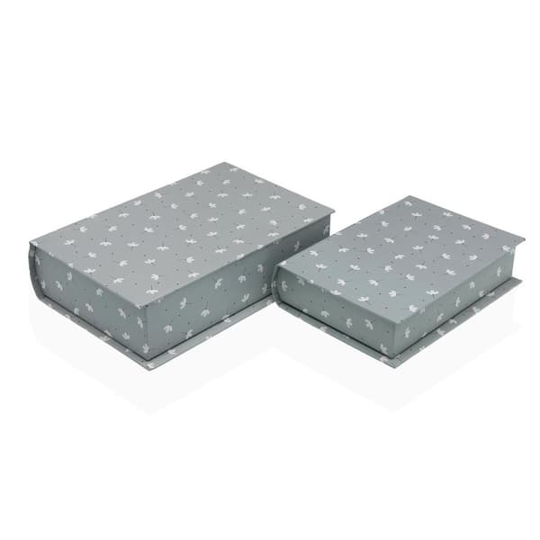 Koristerasia Versa Kangas Puu MDF Gėlės Kirja