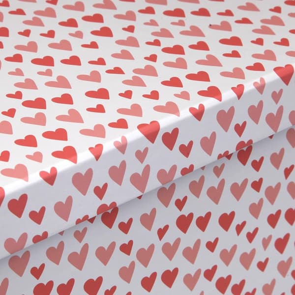 Koristerasiasetti Versa Amore Punainen Kartonki Sydämet (15 Kappaletta)