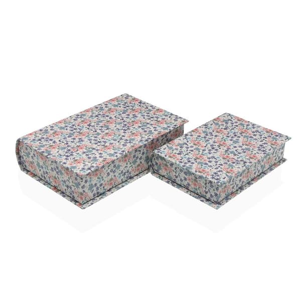 Koristerasia Versa Kangas Puu MDF Gėlės Kirja