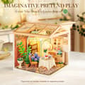 Pikkukuva 4 / 4: DIY Miniatyyrihuoneistopaketti, Laajennettava Luojasarja, Mukautettavat Valot, Stressitön Kokoaminen