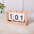 Miniatyrbillede 2 af 4: INF Minimalistisk træ evighedskalender Mørk beige