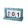 Miniatyrbilde 1 av 4: INF Minimalistisk evigvarende kalender i tre Blå