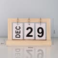 Miniatyrbild 3 av 4: INF Minimalistisk träkalender i evighet