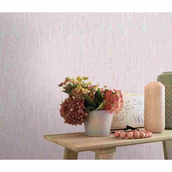 5855 - Expanderad vinyl på falskt enfärgat papper beige - Habitat-kollektionen