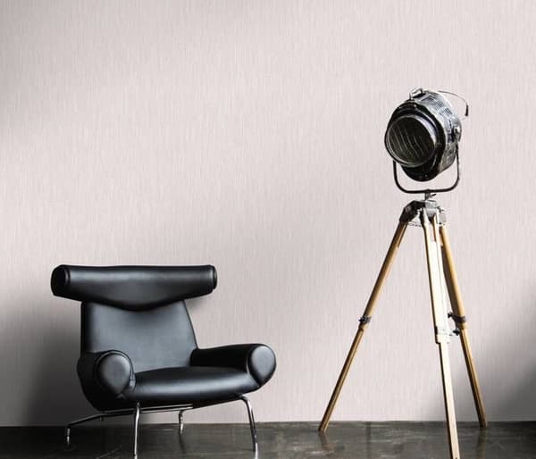 5855 - Expanderad vinyl på falskt enfärgat papper beige - Habitat-kollektionen