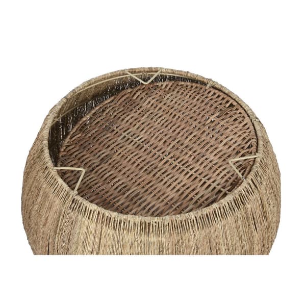 Korisetti DKD Home Decor 55 x 55 x 45 cm Trooppinen Juutti