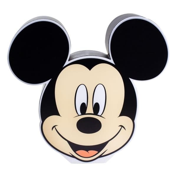 Skrivbordslampa - PALADONE - MICKEY - 17CM - Svart - Plast - Inomhus