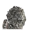 Miniatyrbild 3 av 4: Prydnadsfigur DKD Home Decor Silvrig Lejonet Modern 55,5 x 17,5 x 38,5 cm