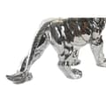 Miniatyrbild 4 av 4: Prydnadsfigur DKD Home Decor Silvrig Lejonet Modern 55,5 x 17,5 x 38,5 cm