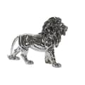 Miniatyrbild 2 av 4: Prydnadsfigur DKD Home Decor Silvrig Lejonet Modern 55,5 x 17,5 x 38,5 cm