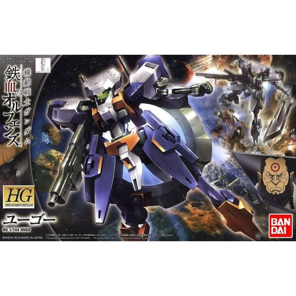 Samlingsfigurer Bandai HG 1/144 HUGO Plast Animerat och anime (japansk animering)