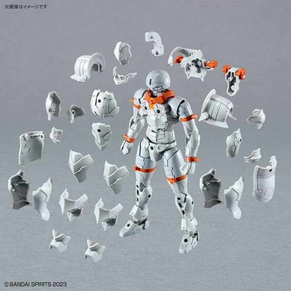 Samlingsfigurer Bandai 30MF LIBER WARRIOR Krigare
