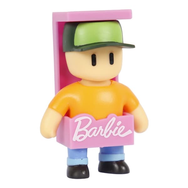 Samlingsfigurer Bandai STUMBLE GUYSxBARBIE FIGURES 6 PACK DELUXE BOX VER.A Multicolour Plast Animerat och anime (japansk animeri