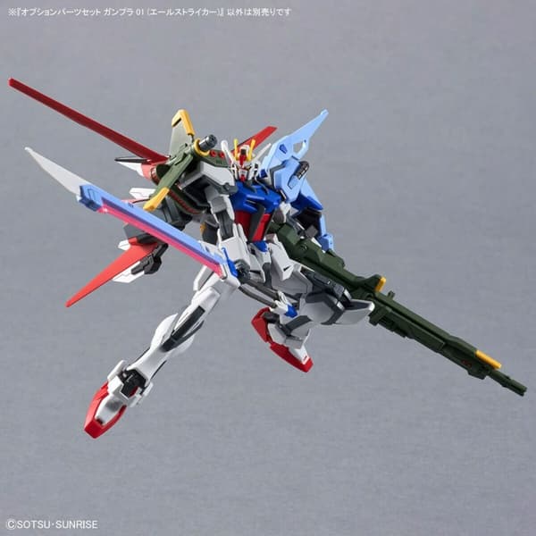Samlingsfigurer Bandai HG 1/144 OPTION PARTS SET GUNPLA 01 (AILE STRIKER) Plast Animerat och anime (japansk animering)