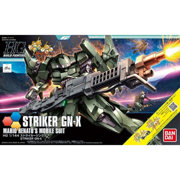 Samlingsfigurer Bandai STRIKER GN-X Plast Animerat och anime (japansk animering)