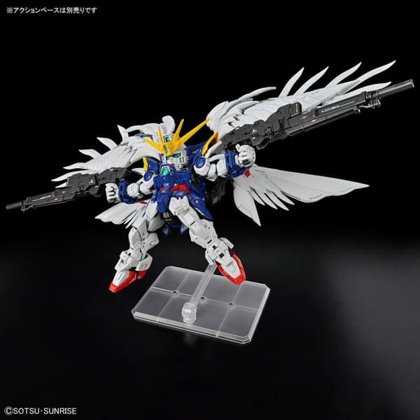 Samlingsfigurer Bandai MGSD WING GUNDAM ZERO EW Plast Animerat och anime (japansk animering)