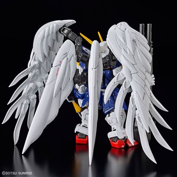 Samlingsfigurer Bandai MGSD WING GUNDAM ZERO EW Plast Animerat och anime (japansk animering)
