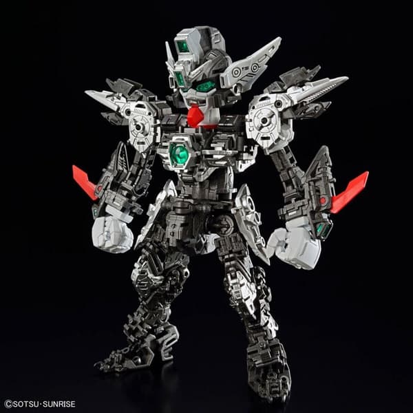 Samlingsfigurer Bandai MGSD WING GUNDAM ZERO EW Plast Animerat och anime (japansk animering)