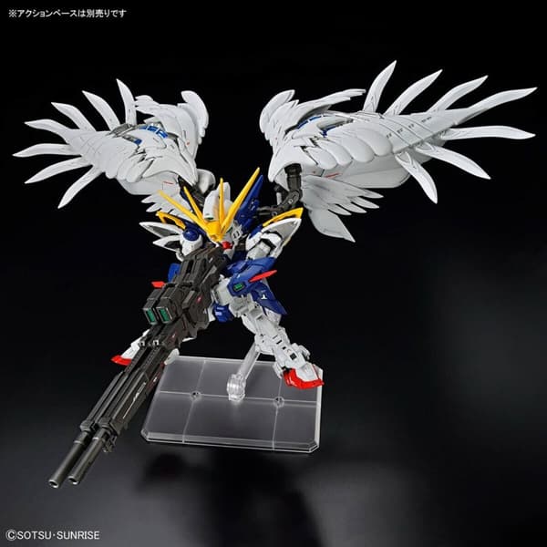 Samlingsfigurer Bandai MGSD WING GUNDAM ZERO EW Plast Animerat och anime (japansk animering)