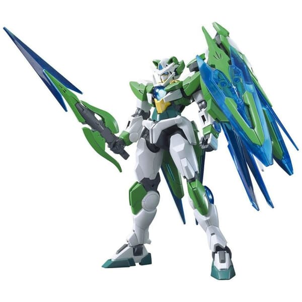Samlingsfigurer Bandai HGBF 1/144 GUNDAM 00 SHIA QAN[T] Plast Animerat och anime (japansk animering)