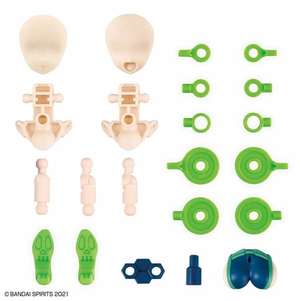 Samlingsfigurer Bandai 30MS OPTION BODY PARTS TYPE Plast