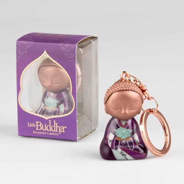 Nyckelring - Little Buddha - 4,5cm - Polyresin - Etnisk - Dekorativt