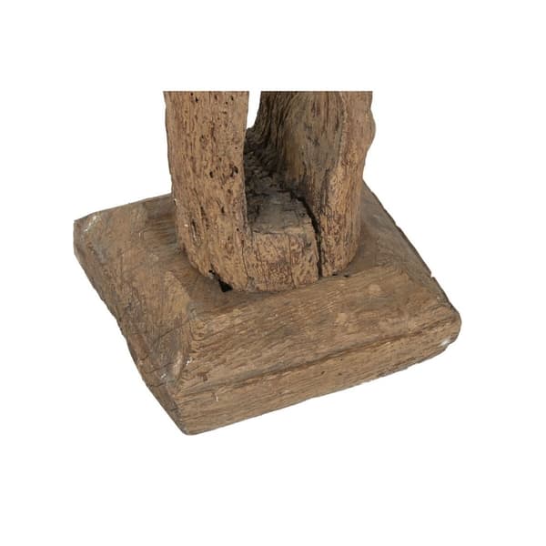 Prydnadsfigur Home ESPRIT Naturell 32 x 29 x 170 cm