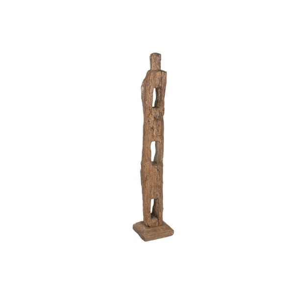 Prydnadsfigur Home ESPRIT Naturell 32 x 29 x 170 cm