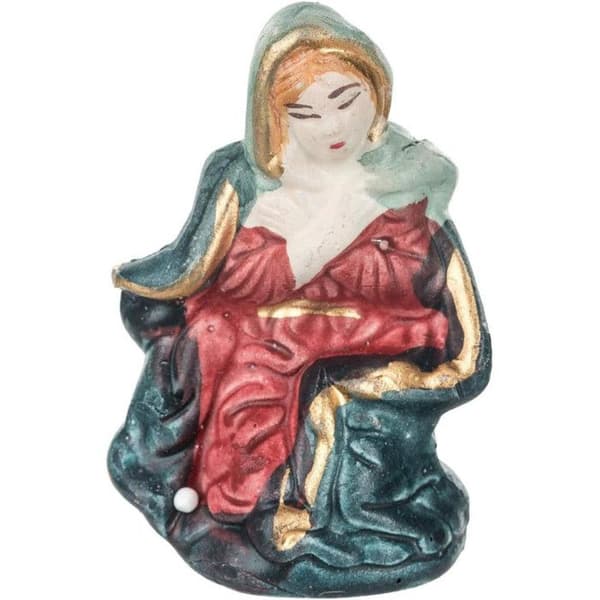 Set med 11 porslinsfigurer - FEERIC LIGHT & CHRISTMAS - För julkrubba 9 cm - 11 cm hög