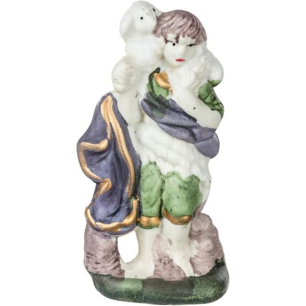 Set med 11 porslinsfigurer - FEERIC LIGHT &amp; CHRISTMAS - För julkrubba 9 cm - 11 cm hög