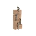 Miniatyrbild 1 av 3: Prydnadsfigur Home ESPRIT Brun Silvrig Naturell 15 x 10 x 39 cm