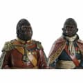 Miniatyrbild 2 av 3: Prydnadsfigur DKD Home Decor 14 x 12,5 x 31,5 cm Brun Multicolour Kolonial Gorilla (2 antal)
