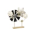 Miniatyrbild 1 av 3: Prydnadsfigur DKD Home Decor Svart Gyllene Metall Modern (62 x 9 x 61,6 cm)