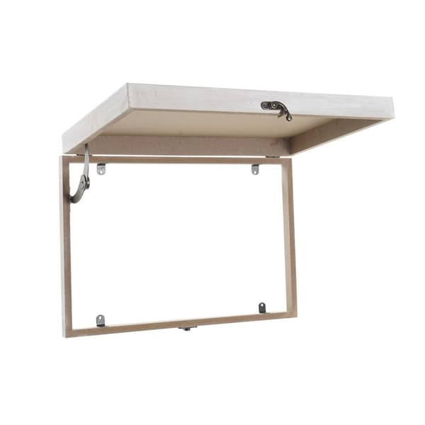 Dekorationslåda DKD Home Decor Vit Svart Gyllene Trä MDF Modern Vas (2 antal)