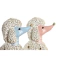 Miniatyrbild 2 av 3: Prydnadsfigur DKD Home Decor 18 x 10 x 30,5 cm Scandi Blå Rosa (2 antal)