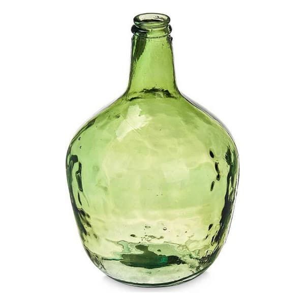 Flaska 2255/04-G Grön Slät 4 L 17 x 29 x 17 cm Dekoration (4 antal)