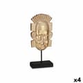 Miniatyrbild 1 av 3: Prydnadsfigur Indier Gyllene 17,5 x 36 x 10,5 cm (4 antal)
