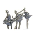 Miniatyrbild 2 av 3: Prydnadsfigur Home ESPRIT Grå Gyllene Balettdansare 14 x 8 x 20 cm (3 antal)
