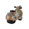 Miniatyrbild 3 av 3: Prydnadsfigur Home ESPRIT Multicolour Medelhavs scooter 14 x 8 x 11 cm (2 antal)