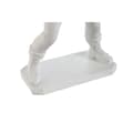Miniatyrbild 3 av 3: Prydnadsfigur Home ESPRIT Vit Gyllene 23 x 12 x 40 cm
